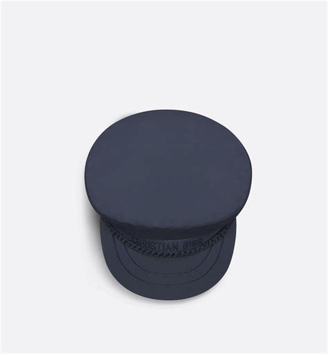 dior cap oblique|Dior Oblique DiorTravel Cap Navy Blue Technical Cotton.